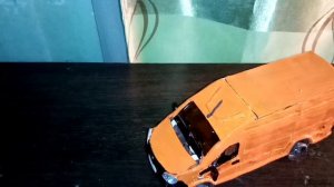 Газель некст из пластилина, своими руками, очень большая дитализация модели