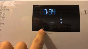 Сушильная машина Beko DU7133 Как заблокировать или разблокировать доступ детей к кнопкам