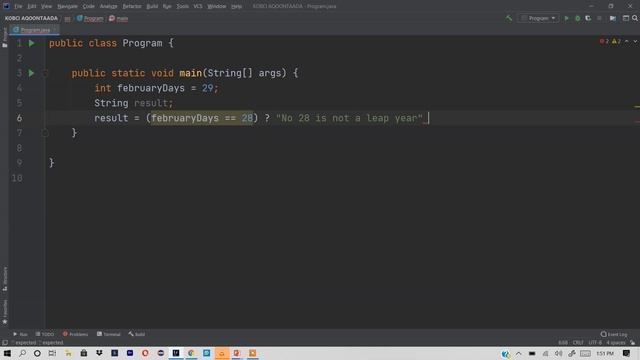 #Ternary #Operator (Conditional Operator) in Java | Tutorial #22 смотреть онлайн