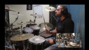 Manowar - Hail and kill drum cover ( 3rd Verse/ Chorus )