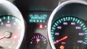 How to Reset Oil Life On Chevy Traverse 09 -17