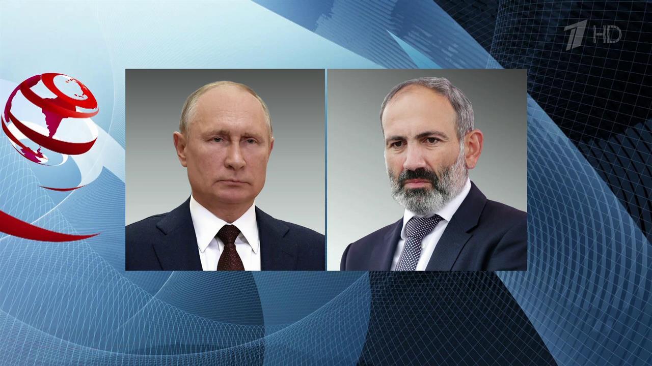 Ситуацию вокруг Нагорного Карабаха обсудили по телефону Владимир Путин и Никол Пашинян
