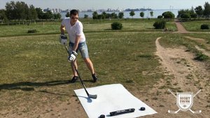 "Hockey Station" хоккейный дриблинг тренажер