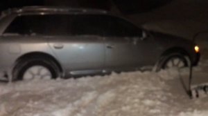 Audi A6 полный привод по снегу
