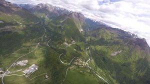 Прыжок с парашютом с 6000 метров над Альпами