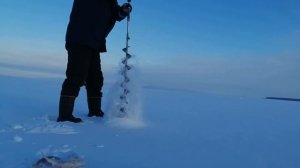 Ледобур с шуроповёртом LUDYVI часть 1