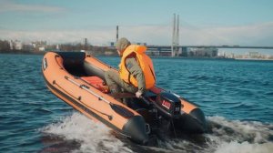 Обзор на лодку ПВХ Kitt Boats 300 НДНД. Лёгкая и надёжная надувная лодка.
