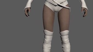 3D models are done. The outfit of the confessor from the show "Legend of the Seeker"...