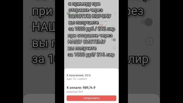 как сэкономить на переводе денег из России в Турцию