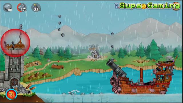 The Catapult: Stickman Pirates - All Bosses (Boss Fight) 1080P 60 FPS смотреть онлайн