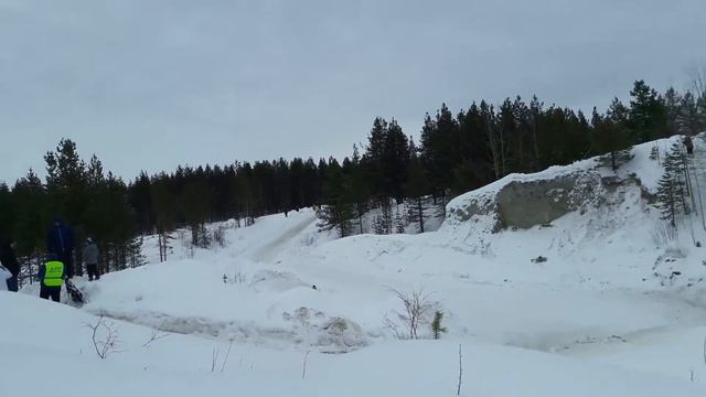 Город Кандалакша, соревнования по мотокроссу. смотреть онлайн