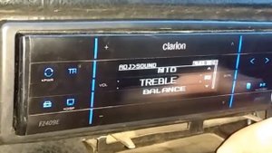 Clarion fz409e сенсорная магнитола