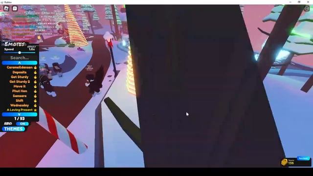 Танец WENSDAY в ROBLOX смотреть онлайн