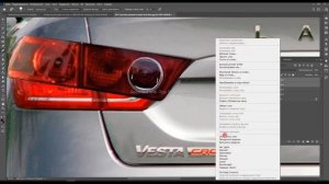 Тюнинг Lada Vesta в Photoshop
