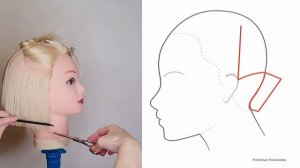 СХЕМЫ К СТРИЖКЕ БОБ-КАРЕ/ Hair Tutorial BOB/ Каре прямой чёлкой