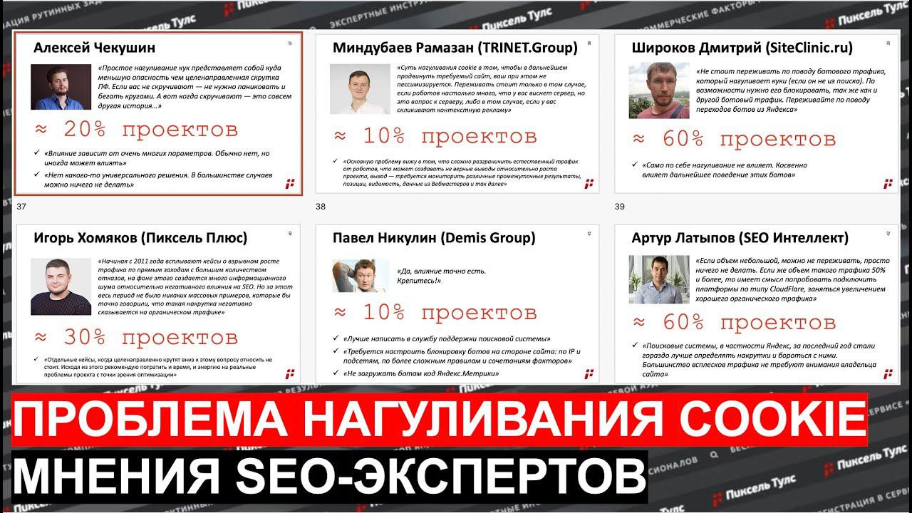 ЧЕКУШИН, НИКУЛИН, ЛАТЫПОВ О НАГУЛИВАНИИ ПРОФИЛЕЙ (COOKIE) НА САЙТАХ
