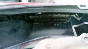 Установка защитно-декоративной сетки в бампер HONDA FIT SHUTTLE / FIT