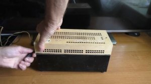 Стабилизатор напряжения "Украина" из СССР. 1973 г. выпуска. УСН-315. Запуск через 48 лет.