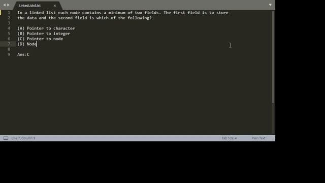 A C Programming question on linked list node structure