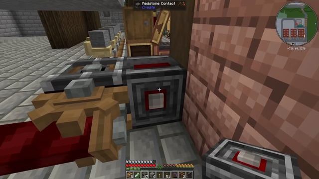 I built a MECHANICAL MOSS FARM in Minecraft Create Mod!