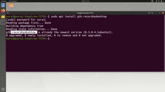 How To Install Record My Desktop In Ubuntu Linux смотреть онлайн