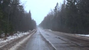 ПЛАТНАЯ АВТОДОРОГА ? от города Опочка, Псковской области - до границы с Беларусью. Минус подвеска.