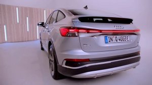 Audi Q4 Sportback e-tron (2022) - exterior & interior details (S Line)