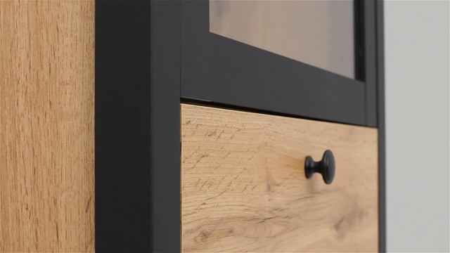 Шкаф-витрина одностворчатый из коллекции LOFT (Лофт) REG1W1S смотреть онлайн