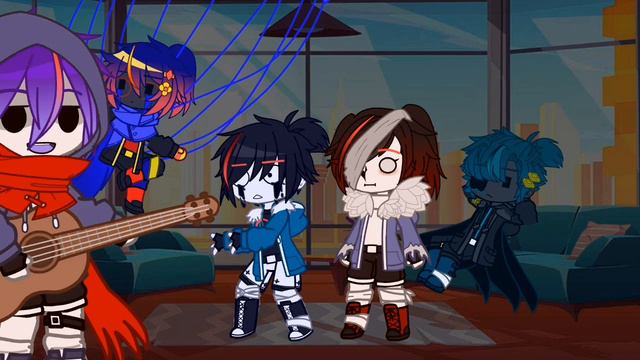 •||Murder Time Trio being idiots✨//meme//Sans aus//Gacha club||•