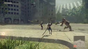 NieR Automata Played by Fade Pt 16 #Upgrading my big Sword#