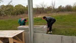 Как сделать беседку с еврозабора своими руками (проект беседка с комнатой для инвентаря часть 1)