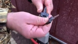 Резервное ручное открытие ворот подъемных откатных