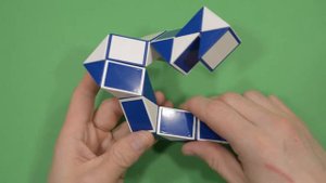 Змейка Рубика Лягушка 3  Rubik`s Snake Frog 3