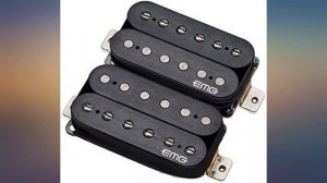 EMG Super 77 Retro Active Electric Guitar Humbucker Pickup Set, Zebra review