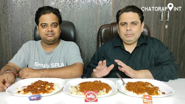 Haldiram’s vs Gits vs MTR !! Rajma Rice Comparison !! Ready To Eat Food Review