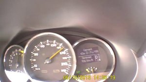 Рено Меган 3 1,6 106лс АКПП. Разгон 90-165