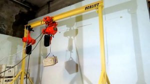Мини кран козловой ручной и передвижная электроталь OCALIFT