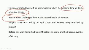 Second Battle of Panipat | Indian History | Operinistic