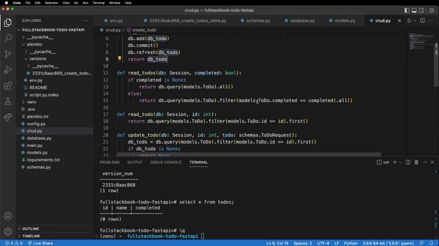 Full Stack FastAPI + NuxtJS Tutorial