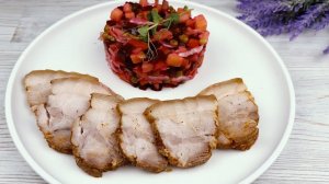 Мало кто так готовит свиную грудинку, а зря! Как вкусно приготовить свиную грудинку.