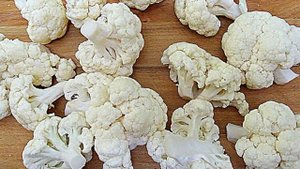 Цветная капуста с грибами