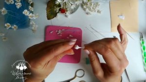 Мастер-класс. Показываю как лепить цветы белой махровой сирени из полимерной флористической глины.