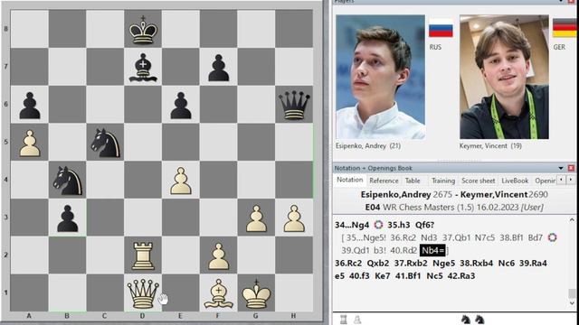 Андрей ЕСИПЕНКО дожал упрямого немца в Дюссельдорфе ♟ Каталонское начало