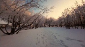 Cinebot 30 cinematic winter video  dji o3 unit.