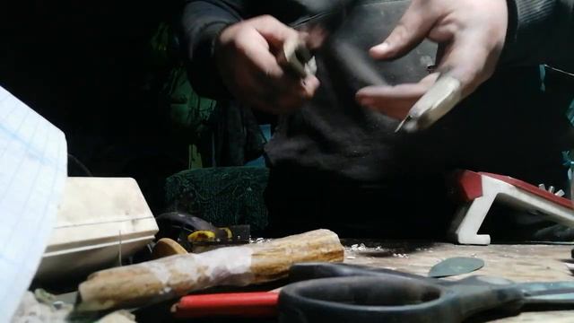 Семен Томский саха быьа5ын тургутуу, тест якутского ножа