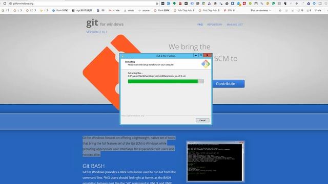 Comment installer Git sur son pc, sous windows смотреть онлайн