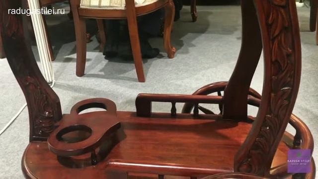 Сервировочный столик Винченцо НК 829 орех итальянский смотреть онлайн