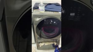 unstable LG washing machine on 1600 RPM spin