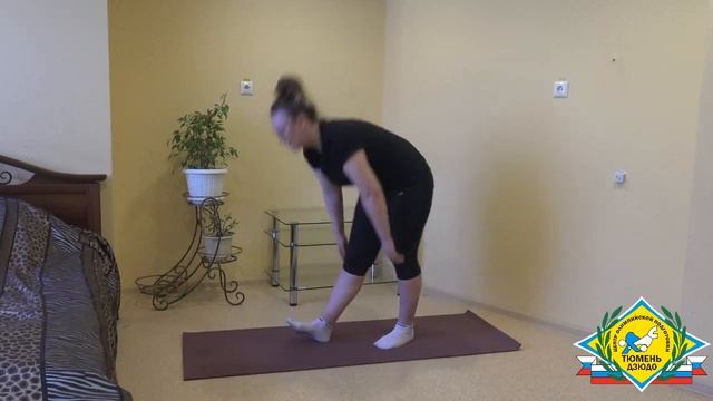 Растяжка с Бусыгиной Валерией Андреевной - тренером ЦОП Тюмень-дзюдо