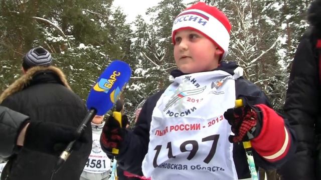 2013 02 10 Иваново Парк Харинка Лыжня России 2013 Семья победителей смотреть онлайн